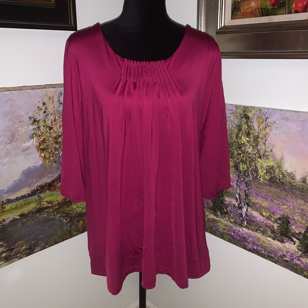 🐠 NEW DIRECTIONS blouse size L